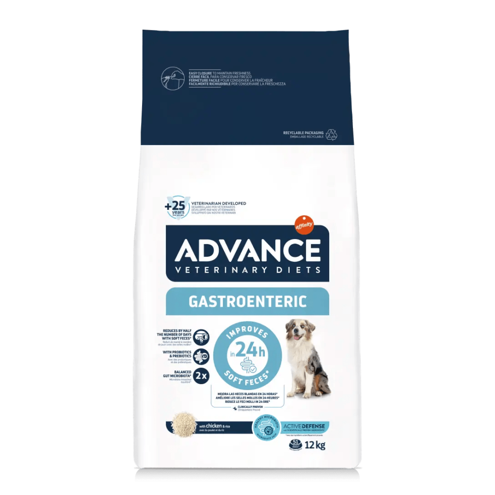 ADV. DIET DOG GASTROENTERIC 12 KG Taglio