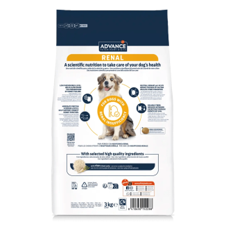 ADVANCE  DIET DOG RENAL 3 KG New