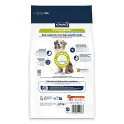 ADVANCE DIET DOG HYPOALLERGENIC 2,5 KG New