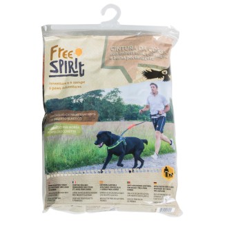 Farmcompany Free Spirit Cintura da Corsa con Borsa | Accessorio per Cani Attivi