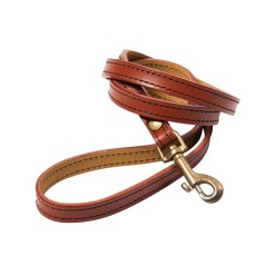 FARMCOMPANY GUINZAGLIO CUOIO MARRONE 12X100MM