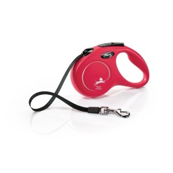 Flexi New Classic Fettuccia 5m Rosa | Guinzaglio Retrattile Taglia S