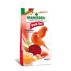 Manitoba Pastoncino Morbido Rosso 400gr | Integratore per Uccelli
