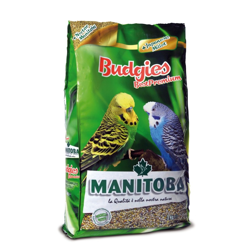 MANITOBA BEST PREMIUM COCORITE BUDGIES 1 KG