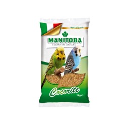 Manitoba Cocorite Bisquit 1kg | Mangime per Pappagallini