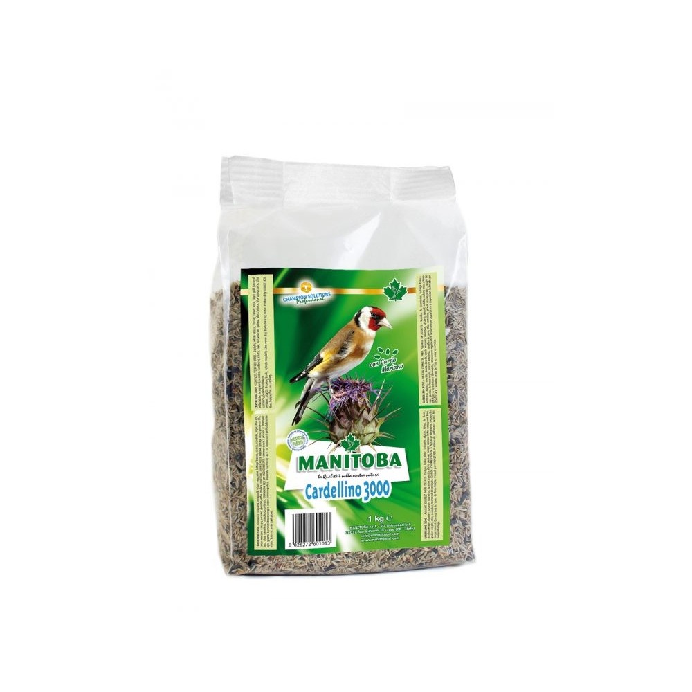Manitoba Miscuglio Cardellino 1kg | Mangime per Cardellini