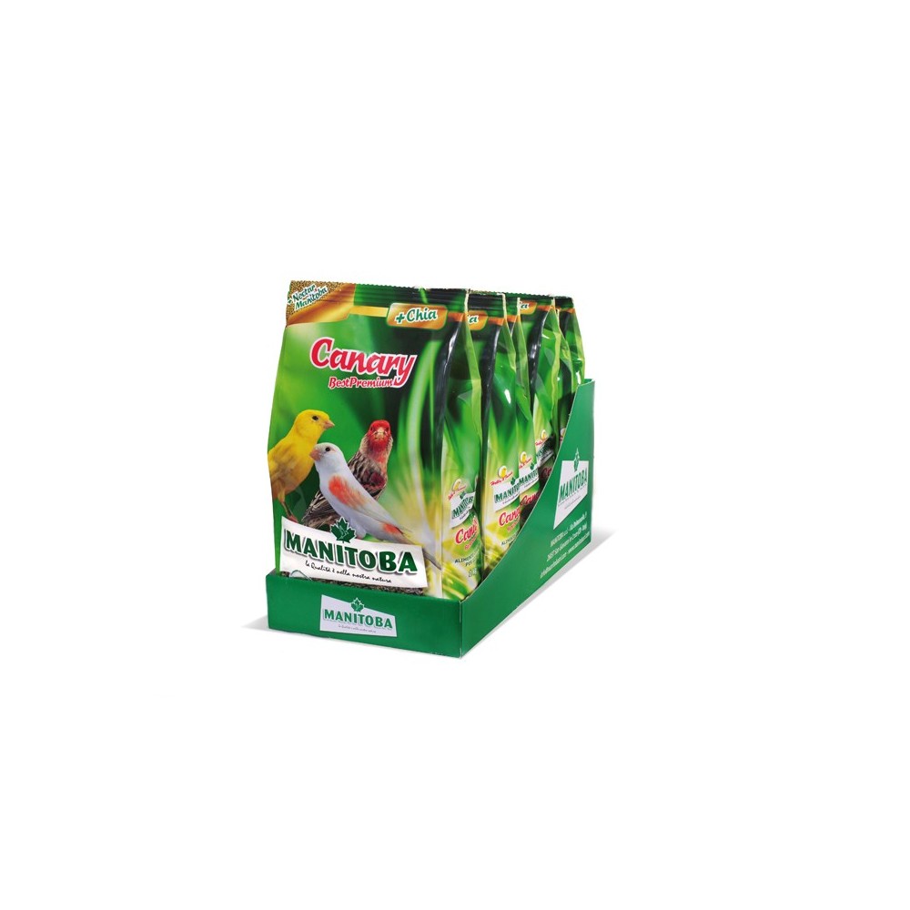 Manitoba Best Premium Canary 1kg | Mangime per Canarini