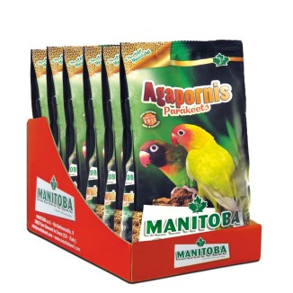 Maniba Agapornis Parakeets 1kg | Mangime per Pappagallini