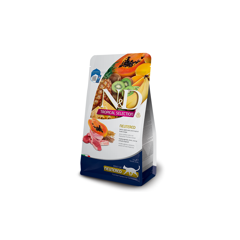 N&D Cat Tropical Selection Lamb Neutered 300gr | Campione Sterilizzati