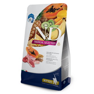 N&D Cat Tropical Selection Kitten Lamb 300gr | Alimento Cuccioli