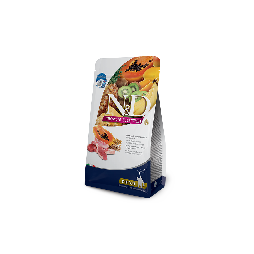 N&D Cat Tropical Selection Kitten Lamb 300gr | Alimento Cuccioli