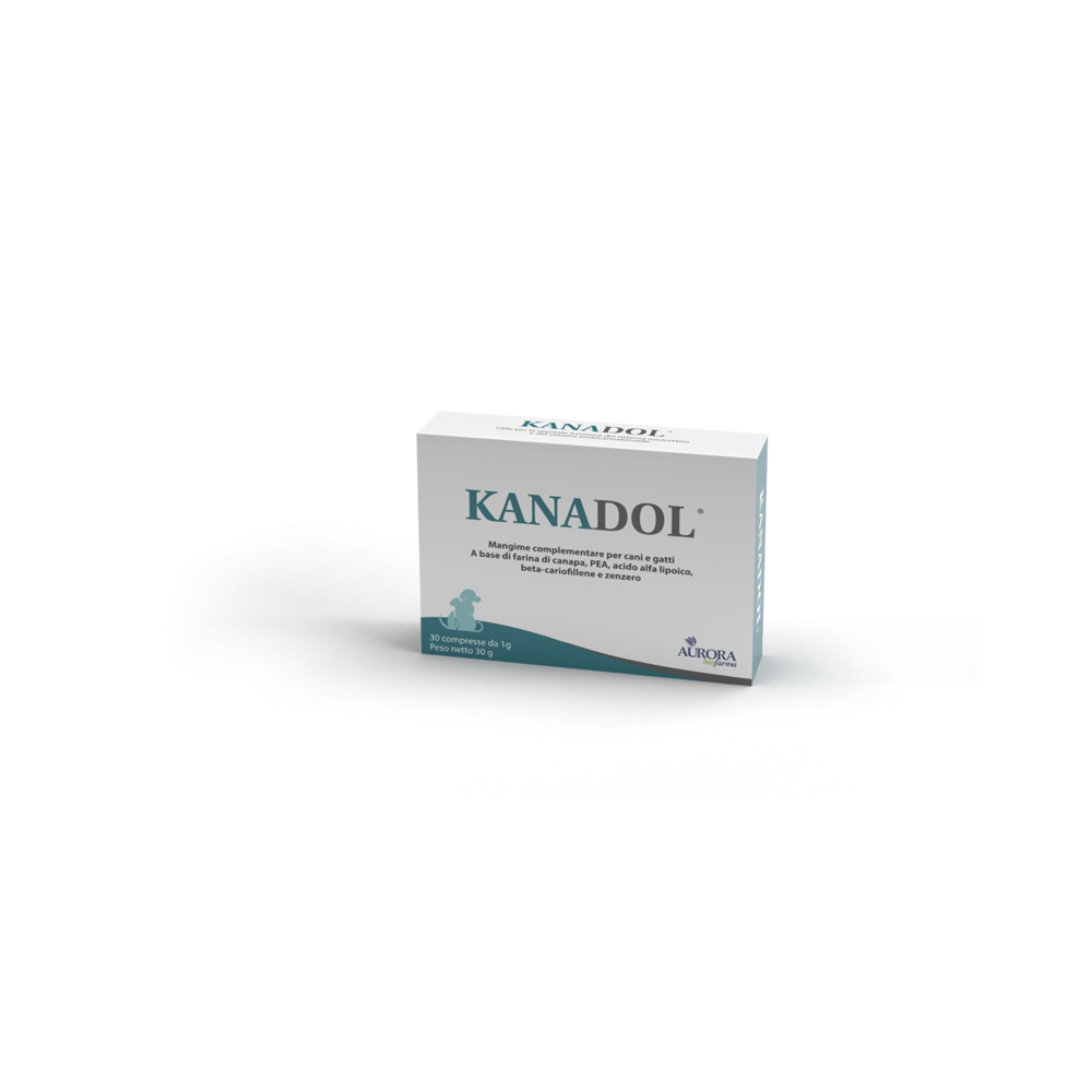 Aurora Biofarma Kanadol 30 Compresse da 1gr | Antidolorifico per Cani