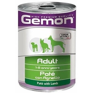 Gemon Patè Agnello 400gr | Alimento Umido per Cani
