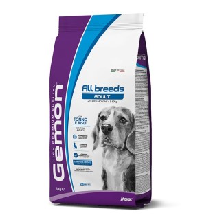 Gemon All Breeds Adult Tonno e Riso 15kg | Alimento per Cani