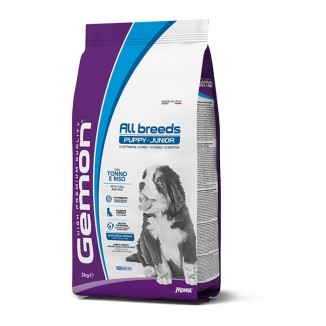 Gemon All Breeds Puppy Junior Tonno e Riso 15kg | Alimento Cuccioli