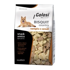 GOLOSI BISCUIT COUNTRY VANIGLIA E CEREALI 600 gr