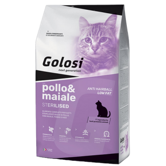 CAT GOLOSI PRB STERILISED LOW FAT 1,5 KG