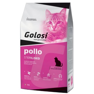 CAT GOLOSI PRB STERILISED POLLO 1,5 KG