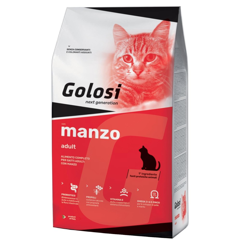 CAT GOLOSI PRB MANZO e RISO 1,5 KG