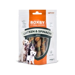 BOXBY CHICKEN-SPINACH 100 GR