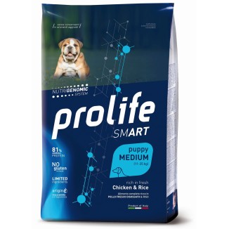 PROLIFE DOG SMART PUPPY MEDIUM POLLO E RISO 10KG