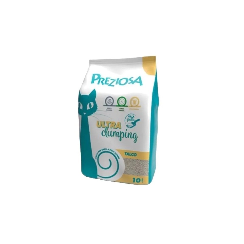 PREZIOSA ULTRA CLUMPING TALCO 10 LT