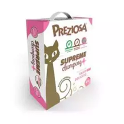 Preziosa Supreme Clumping Talco Delicato 8kg | Lettiera Ipoallergenica