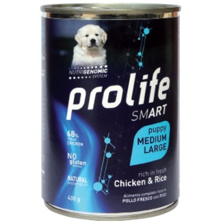 PROLIFE DOG SMART PUPPY CHICKEN&RICE 400GR