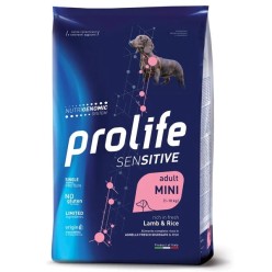 PROLIFE ADULT SENSITIVE MINI AGNELLO E RISO 7KG