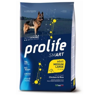 PROLIFE SMART MEDIUM/LARGE  POLLO E RISO 12KG