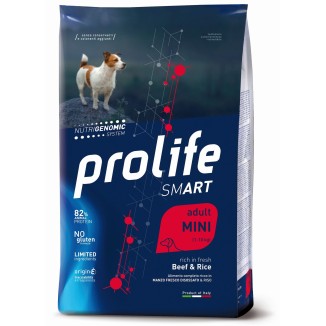 PROLIFE DOG SMART ADULT MINI MANZO E RISO 2KG