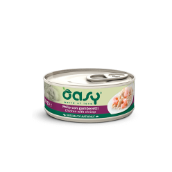 Oasy Wet Cat  POLLO CON GAMBERETTI Lattina 150 gr