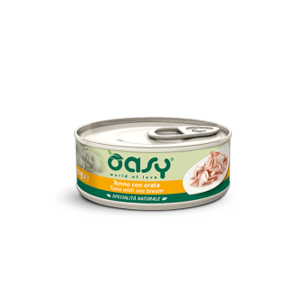 Oasy Wet Cat - TONNO CON ORATA Lattina 150 gr